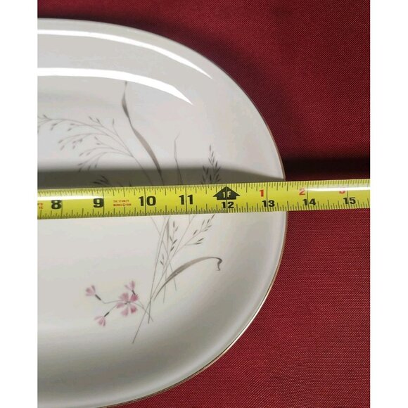 H&C Selb Bavaria Germany Heinrich Sommer Oval Serving Platter 13 1/2" - Picture 9 of 10